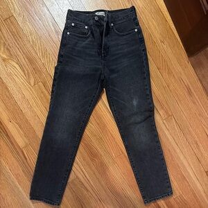 Madewell Black Vintage Jeans size 24